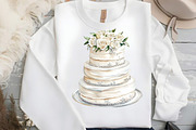 White Wedding Day Clipart, an Illustration by DreamCafeArt (Thumbnail 5 of 7)