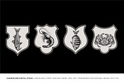 Mediterranean Sea Vector Clipart Set, an Animal Illustration by Pingebat (Thumbnail 12 of 15)
