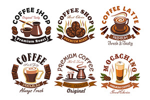 Coffee Vector Emblems