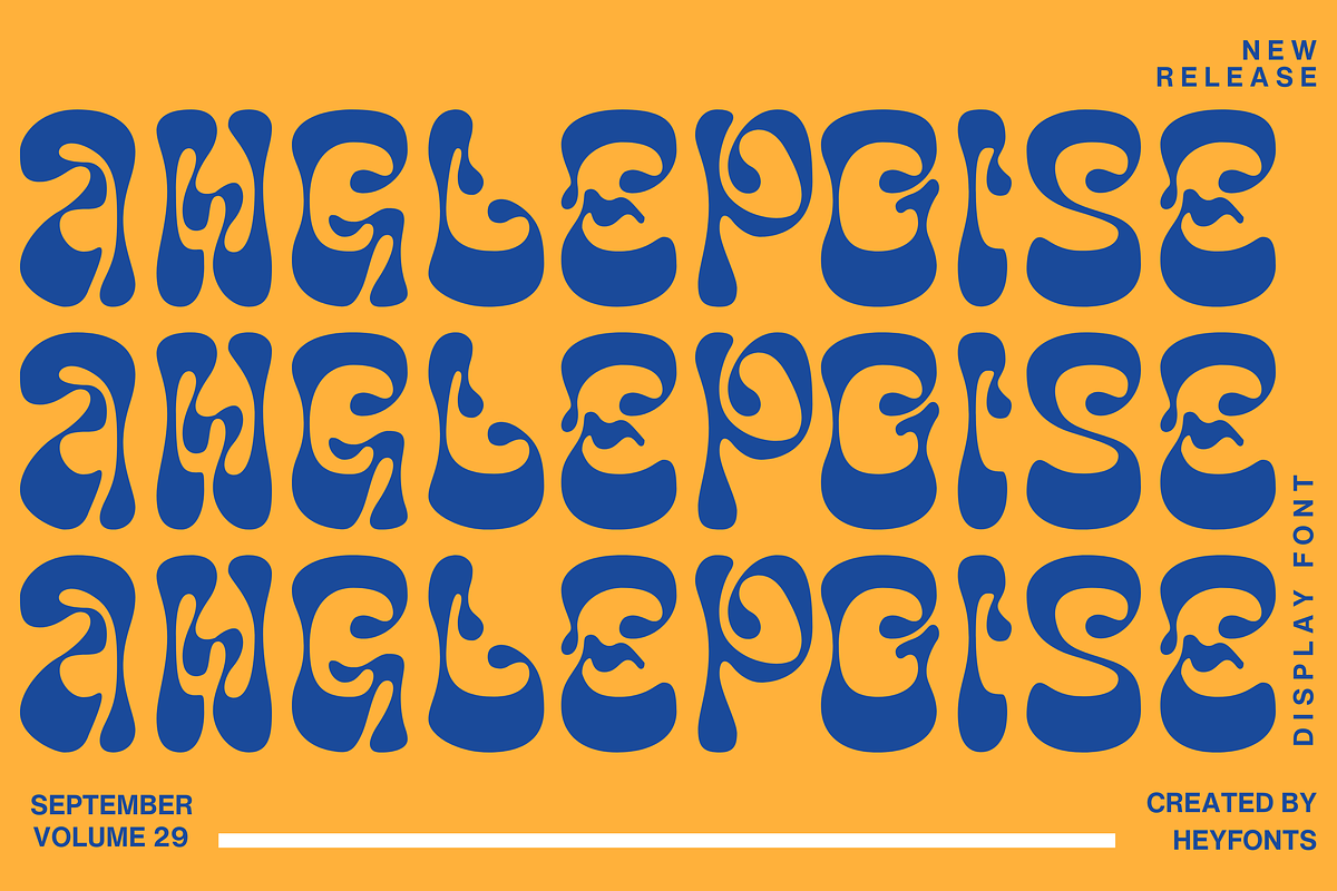 Anglepoise Typeface, a Font by HeyFonts (Photo 1 of 12)