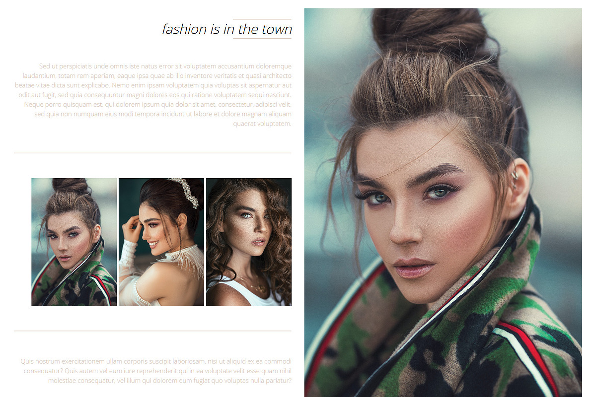 Daisy - Creative Shop Template, a Websites & App Template by inSTUDIO43 (Photo 2 of 6)