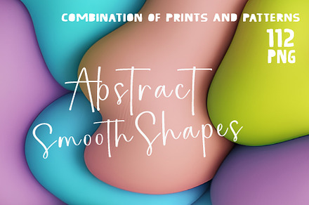 Smooth Soft Shapes graphic bundle
