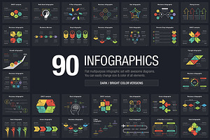 [AI] Infographic diagram set 01, an Object Illustration by SlidesDive