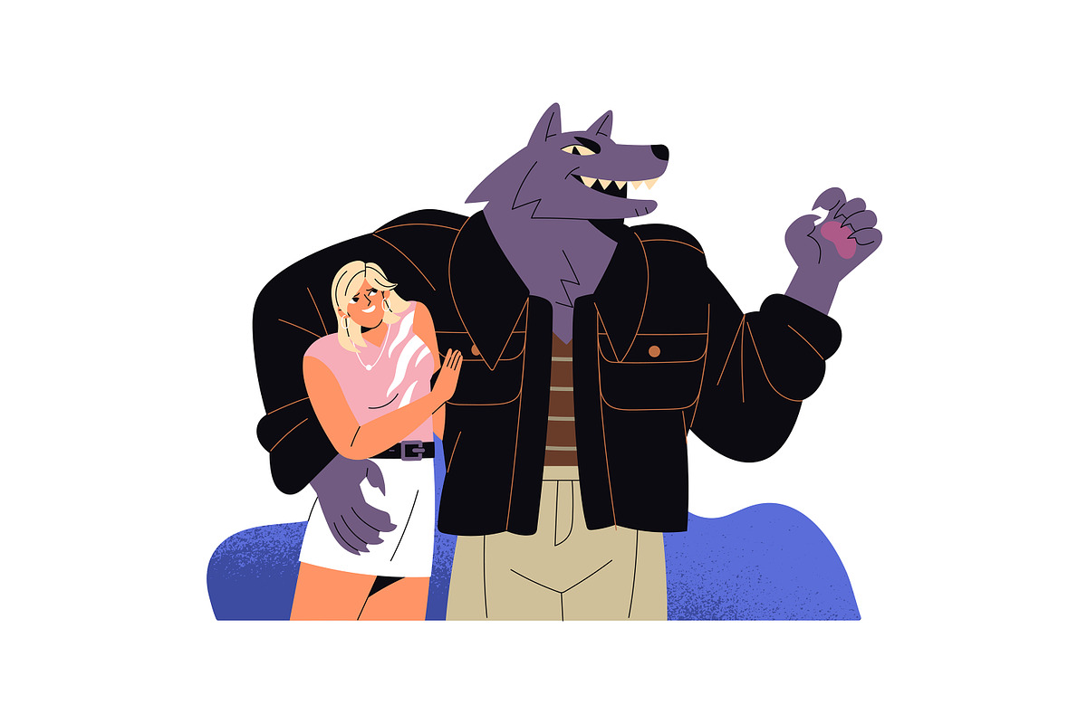 Toxic relationships concept set, a Person Illustration by PaperTrident (Photo 2 of 7)