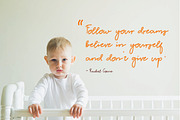 Kinder Kids - Fun Script Font, a Script Font by Saxofont (Thumbnail 3 of 10)