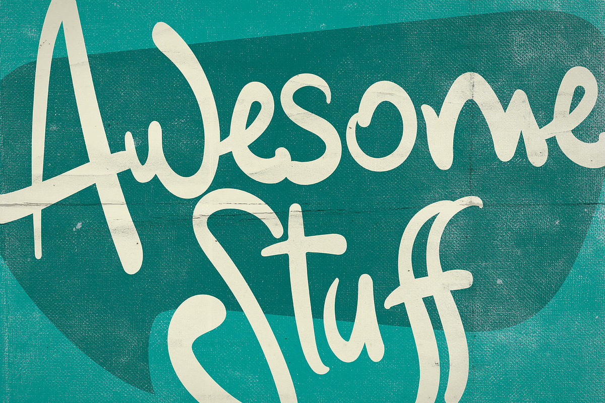 Zefir Script Font preview 5