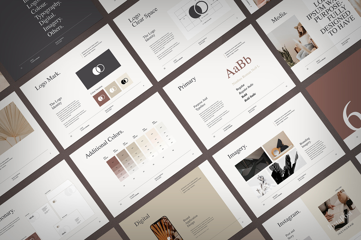 Brand Guidelines, a Brochure Template by creathrivestudio (Photo 17 of 19)