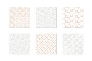 Bold Seamless Patterns Set