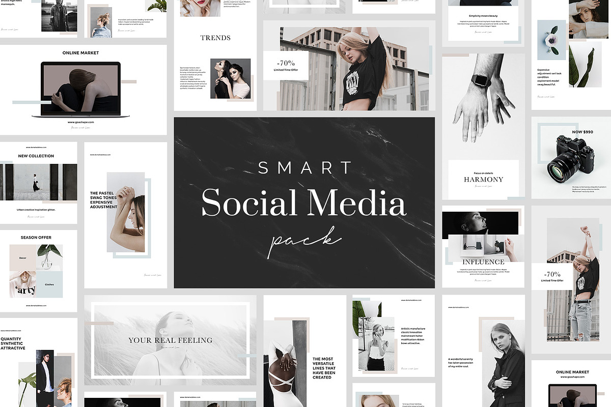 Best Bundle / Social Media Templates, a Social Media Template by Goashape Studio (Photo 5 of 9)