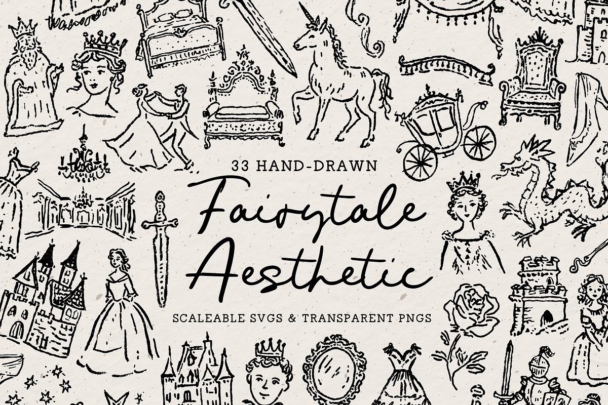 Fairytale Clipart, Storybook Set, an Object Illustration by The October Creative (Photo 1 of 7)