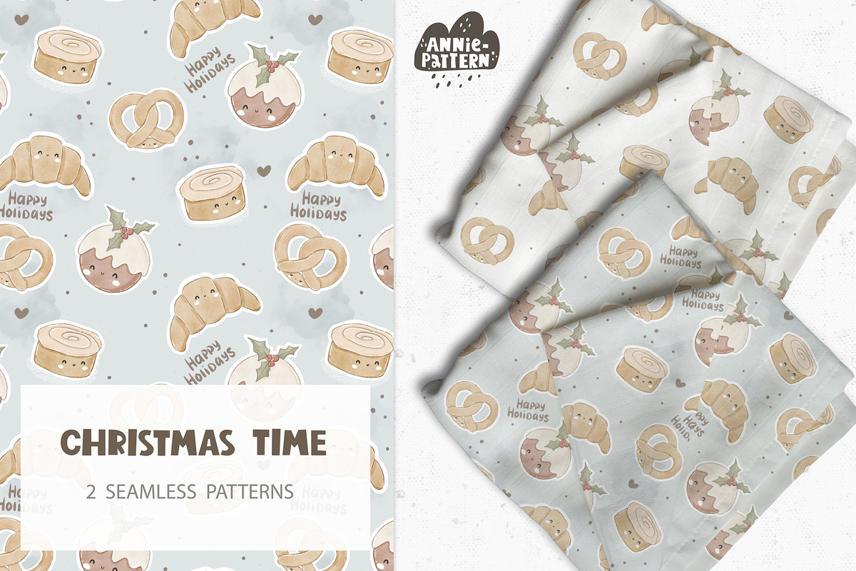 Christmas Time, a Pattern Graphic by AnnieArt (Photo 1 of 4)
