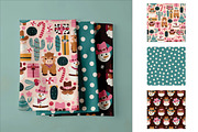 Country Christmas Seamless Patterns, a Pattern Graphic by Alanna Messina Design Co (Thumbnail 6 of 8)