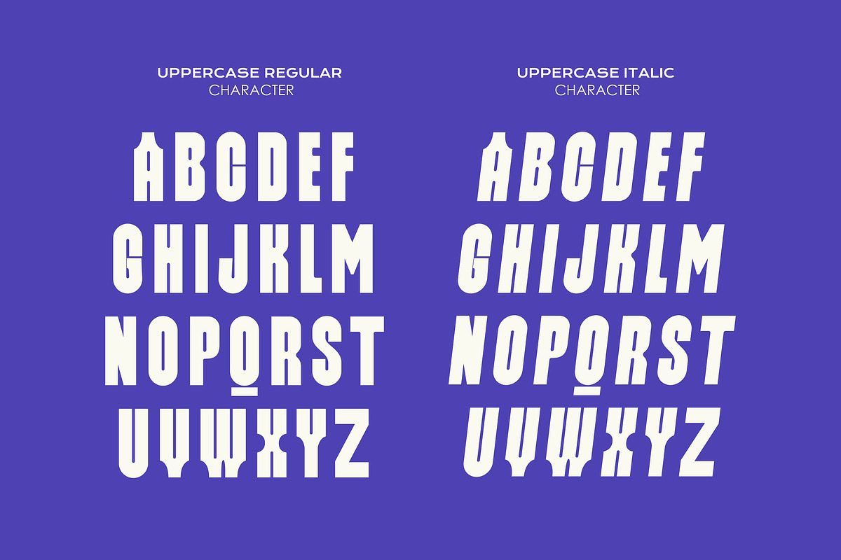 Bravo - Unique Condensed Typeface, a Sans Serif Font by Imoodev (Photo 6 of 7)