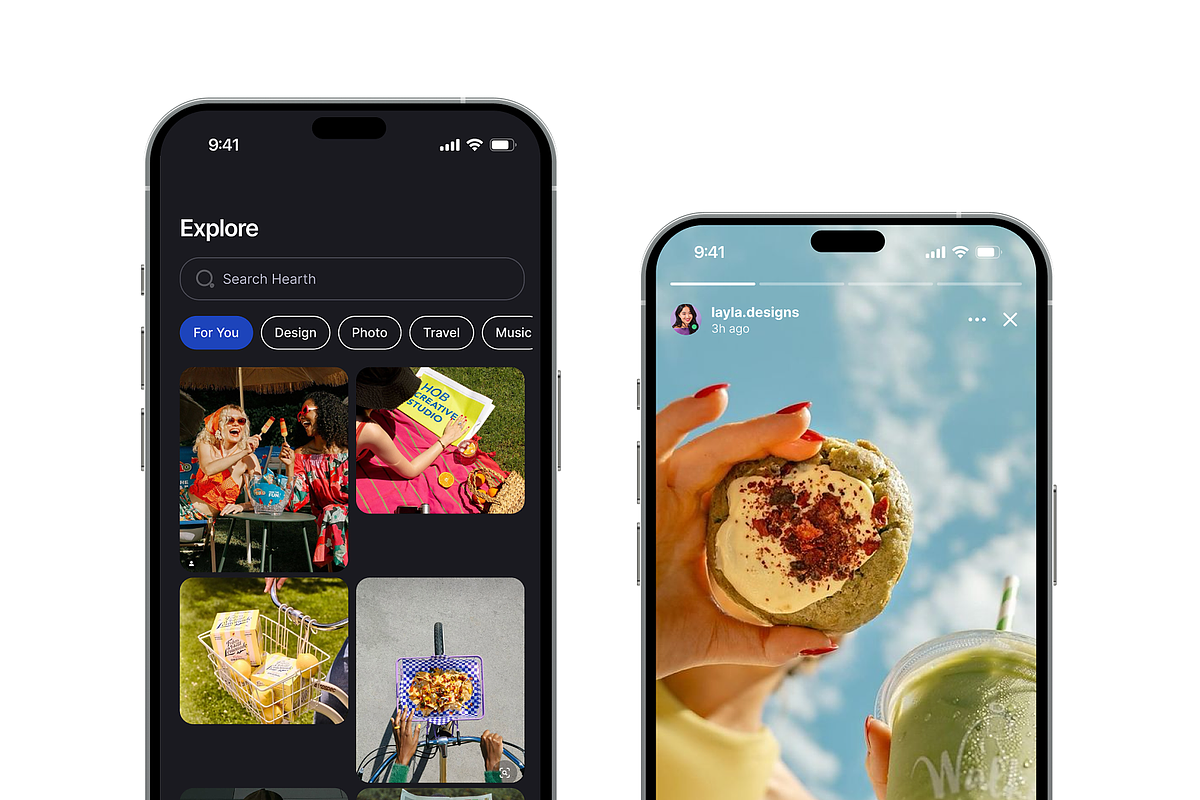 Hearth Social Community App, an App Template by DjectStudio (Photo 4 of 8)