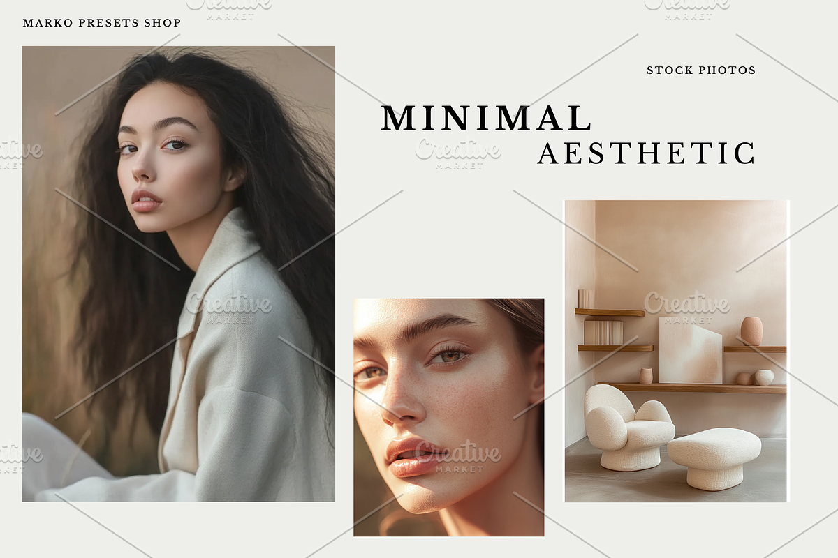 Minimal Beauty Photo Bundle, a Beauty & Fashion Photo by MarkoPresets (Photo 3 of 10)
