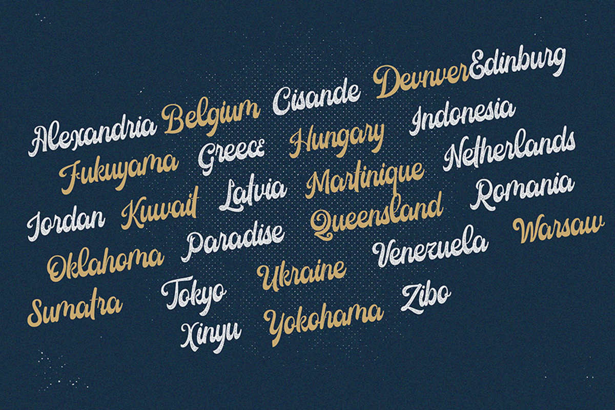 Castela (3 fonts with extras) preview 8
