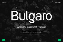 Bulgaro - Modern Display Sans Serif