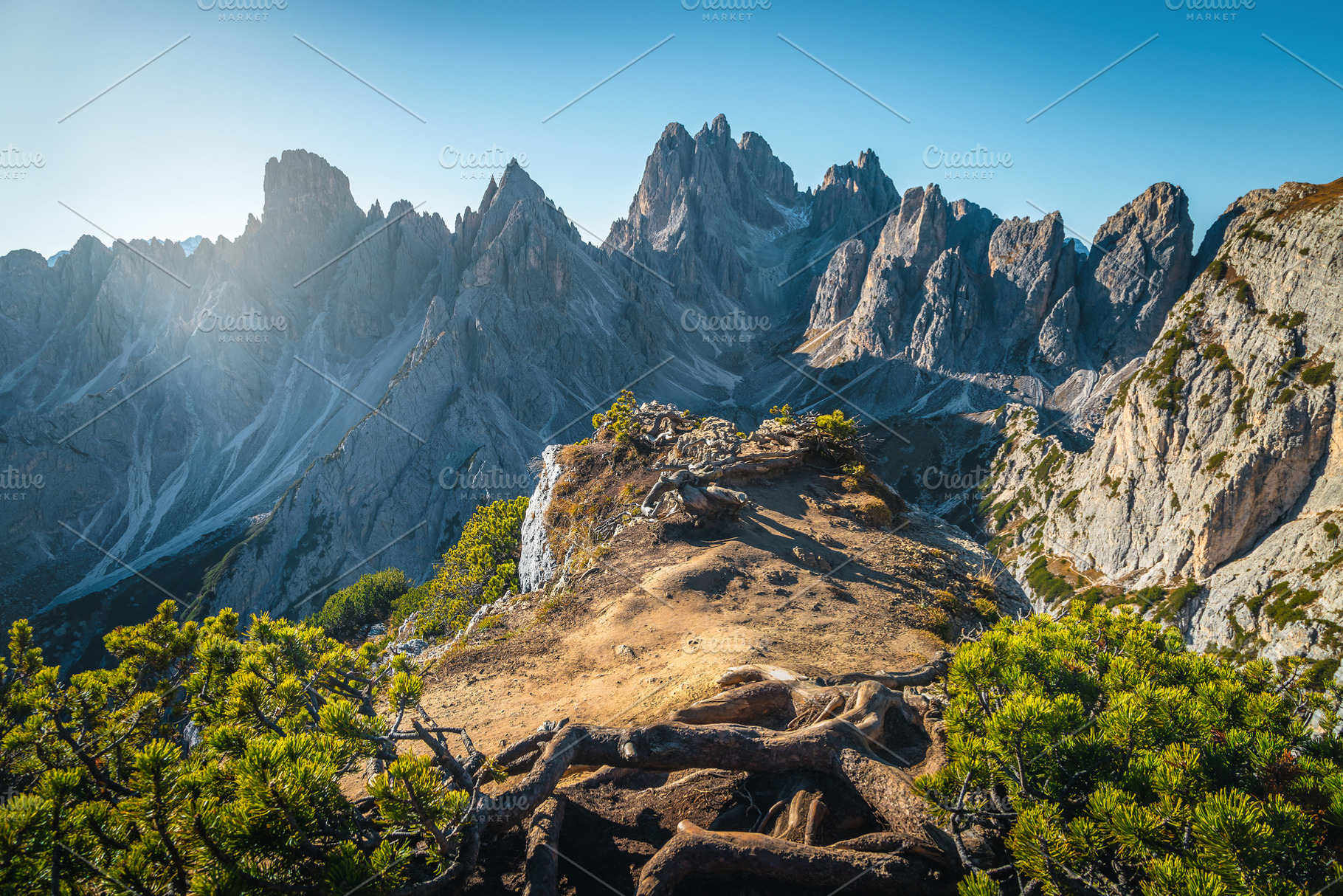 Hiking trail with best view, a Nature Photo by Alpine Dreams