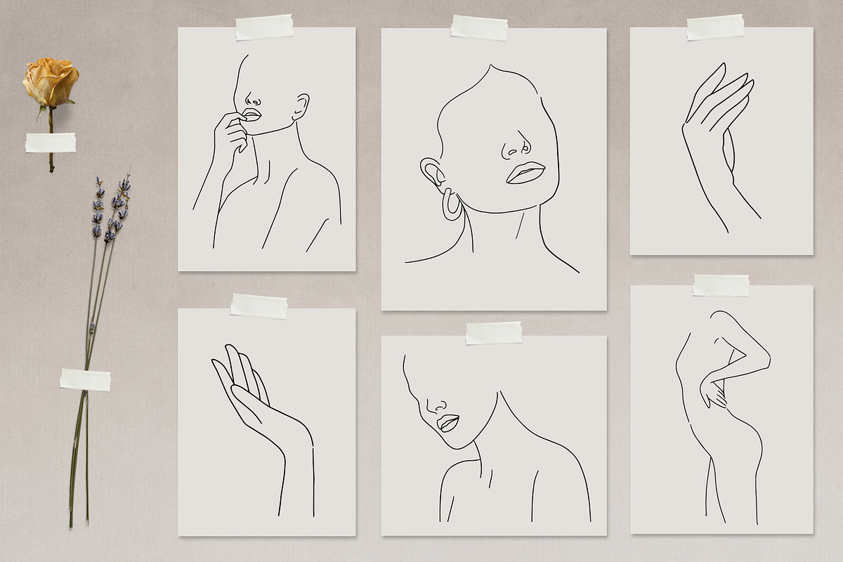 Women BUNDLE, a Person Illustration by mejorana (Photo 7 of 26)