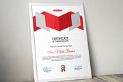 Certificate Word | PSD | AI, a Stationery Template by Curve Design (Thumbnail 1 of 3)