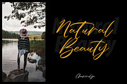 Charmelya – Handwriting script font, a Script Font by Typefactoryco (Thumbnail 2 of 7)