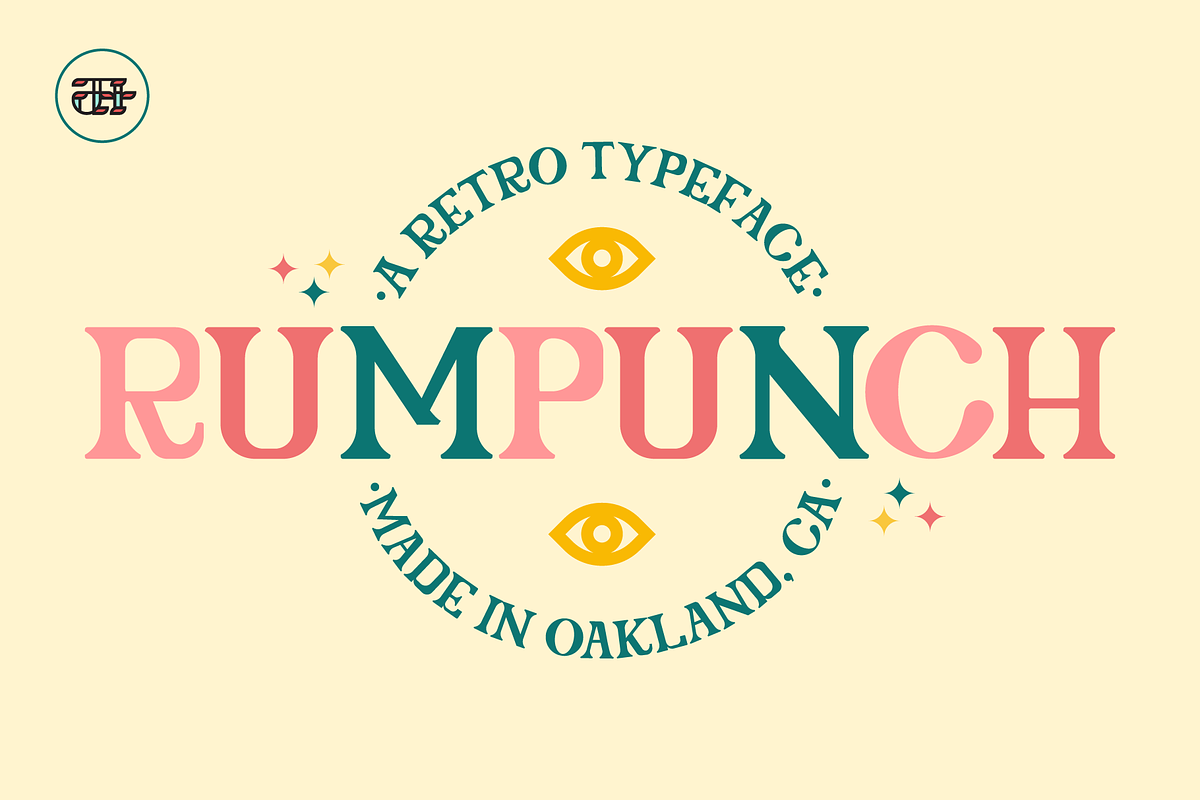 Rumpunch Serif All-Caps Display Font, a Font by Holt510 (Photo 1 of 13)