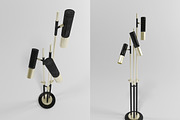 IKE Floorlamp, a Furniture 3D Model by inDahouze (Thumbnail 3 of 6)