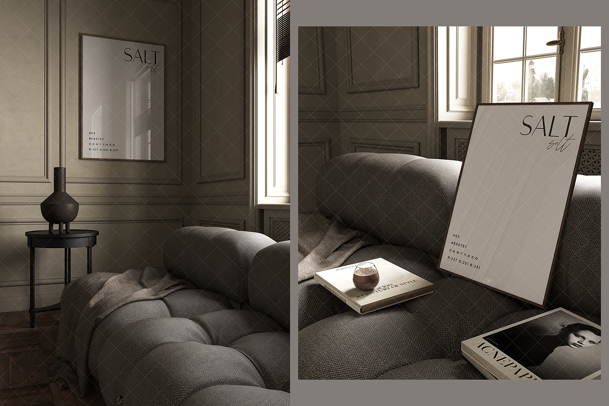 Premium Bundle of 7 Frame Mockups, a Mockup by Merien Mockup (Photo 2 of 5)