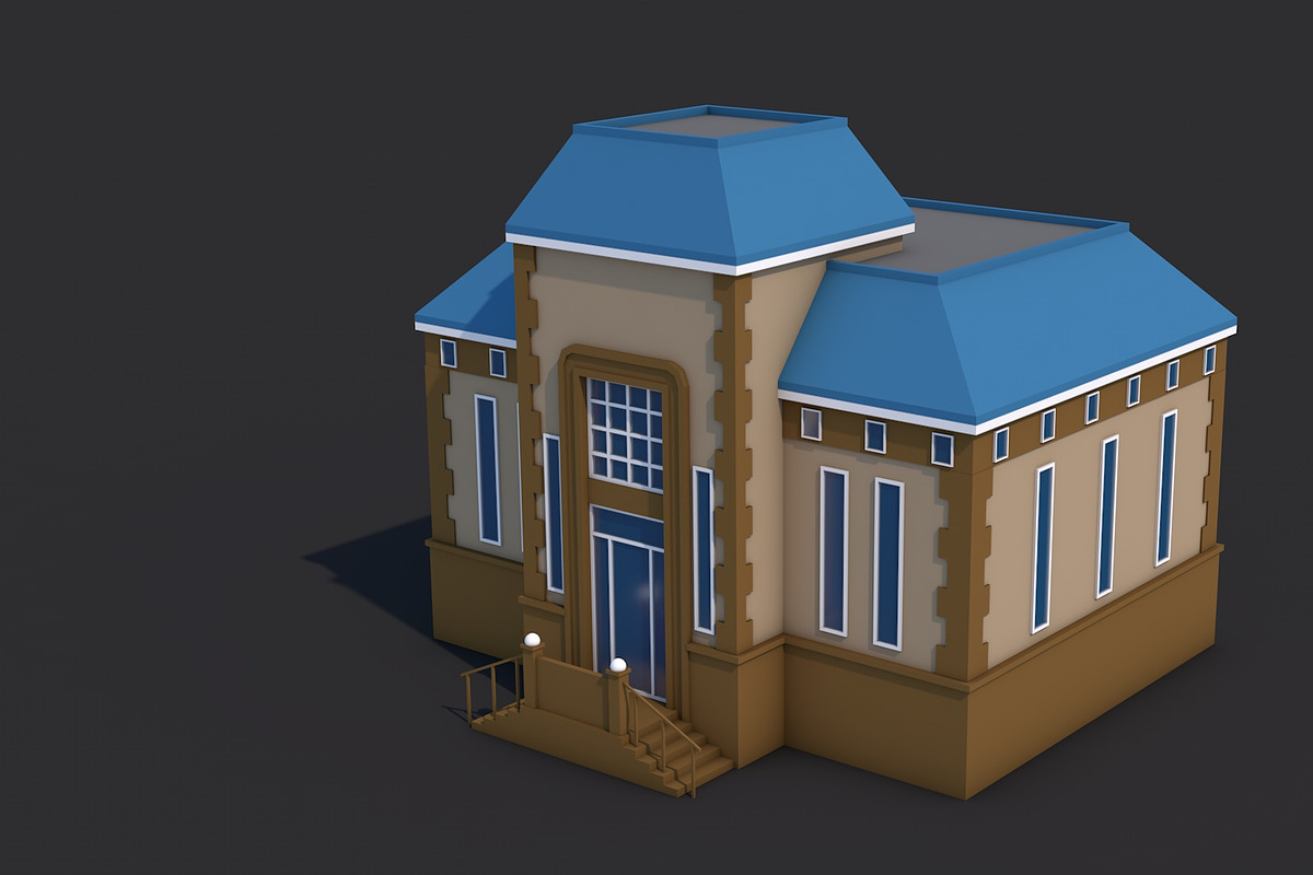 8 House Building and Swimming Pool, an Architecture 3D Model by multimedia4ds (Photo 22 of 25)