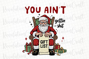 You Ain’t Getting, Christmas Santa, an Illustration by OK Design (Thumbnail 1 of 4)