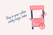 Cotton Candy, a Handwritten Font by Sofia Skoog (Thumbnail 6 of 10)