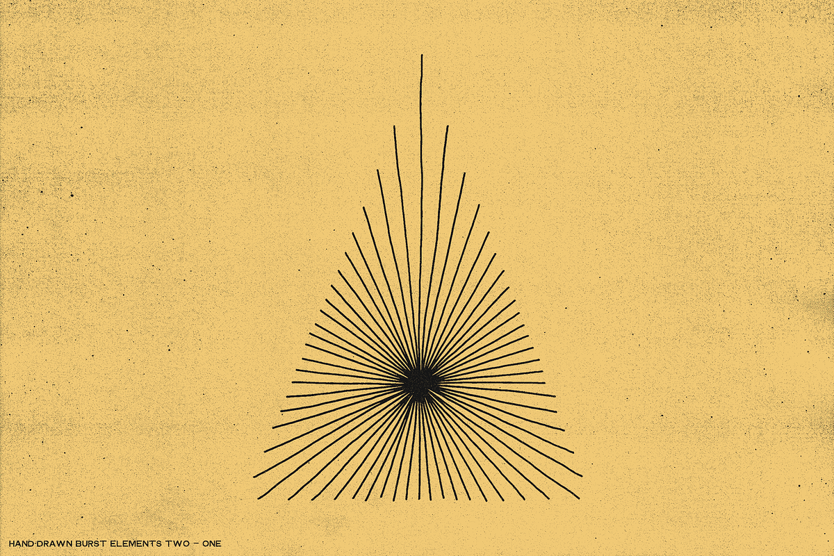 36 hand-drawn burst elements, an Object Graphic by The Shop (Photo 2 of 25)