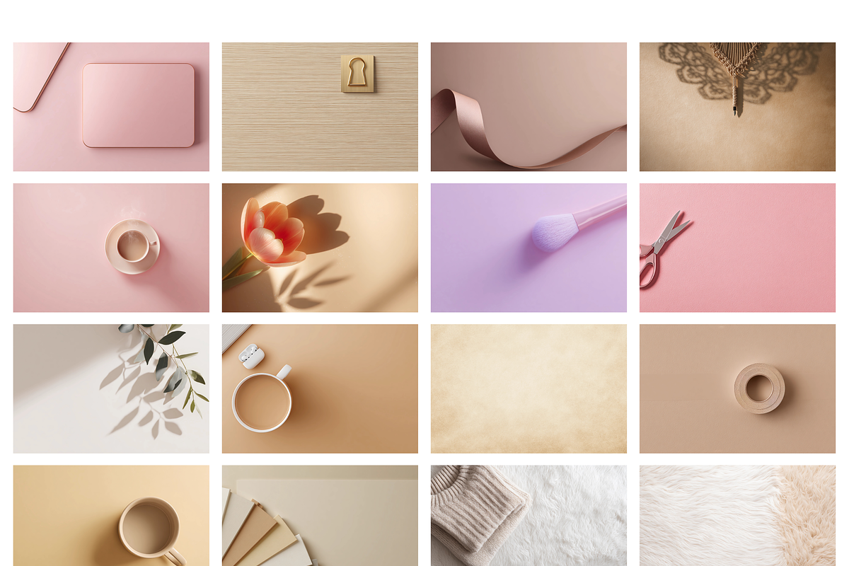 71 Feminine Desk Mockup Bundle, a Merchandise Mockup by LA Design (Photo 2 of 10)