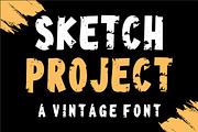 Sketch Project, a Font by Limited.studio (Thumbnail 1 of 6)