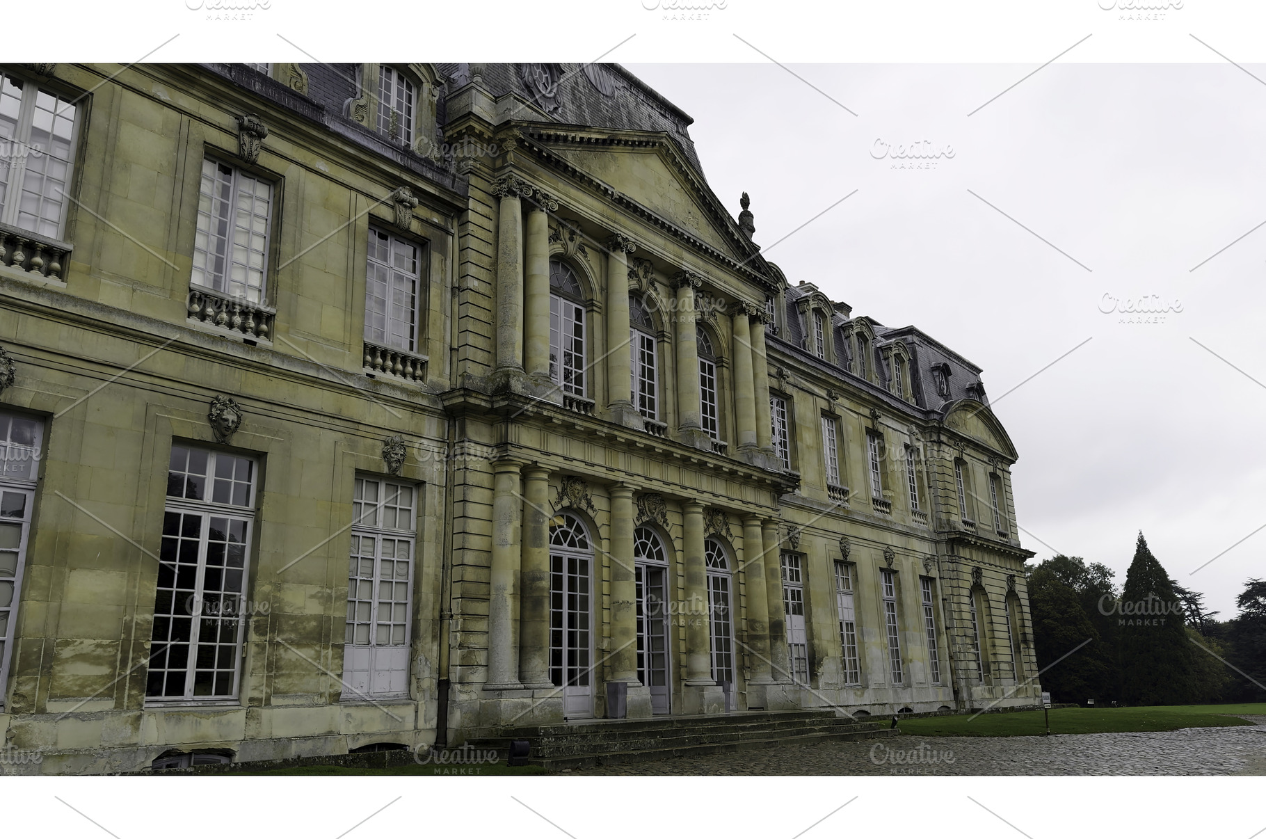 Chateau de champs sur marne showing, an Architecture Photo by Media Whale Stock