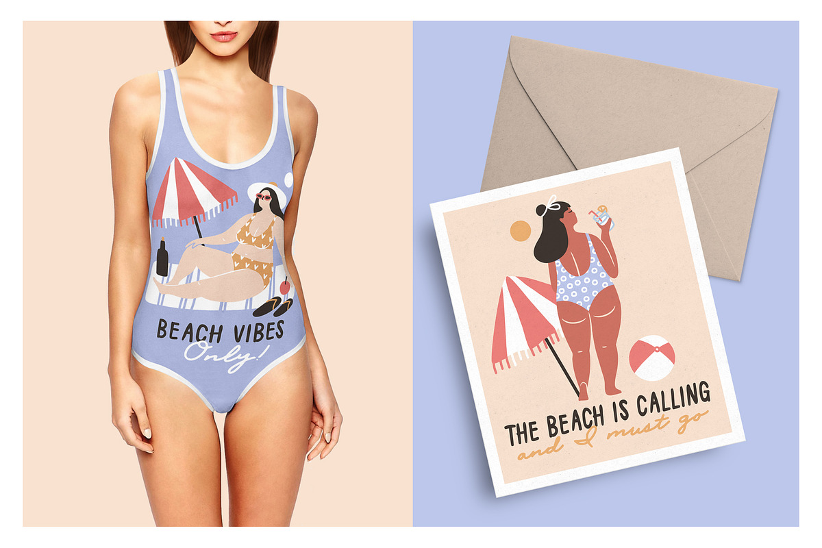 Summer Vibes illustration, an Illustration by Nastya Tkachova (Photo 7 of 8)