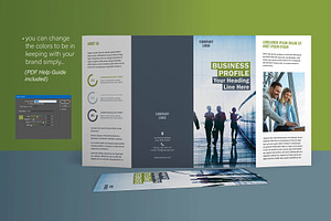 Four Fold Brochure Layout