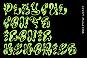 GF Maniac - Weird Display Font, a Handwritten Font by GroovyFontCo (Thumbnail 4 of 7)
