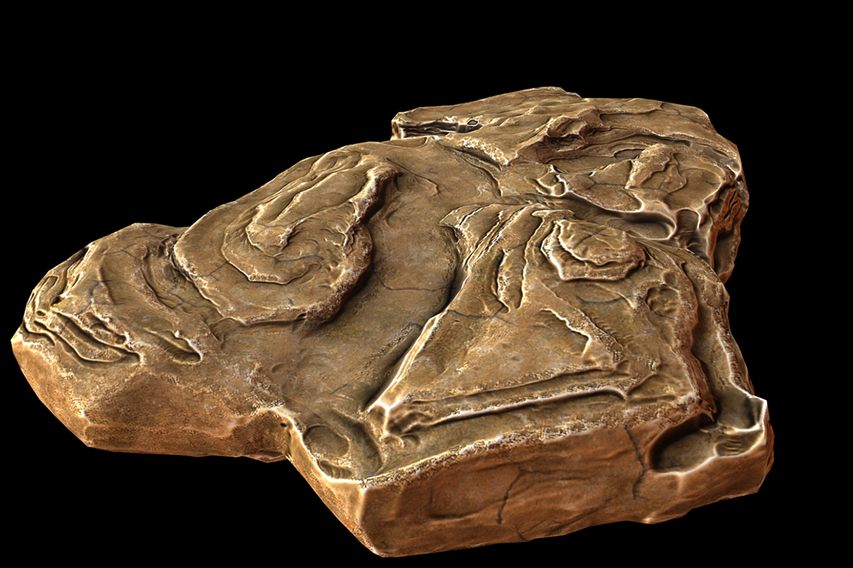 Mid-West Layered Limestone Flat, an Environmental 3D Model by Kindesigns (Photo 1 of 3)