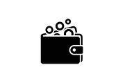 Full Wallet Money Silhouettes, a Graphic by hafijul (Thumbnail 13 of 14)