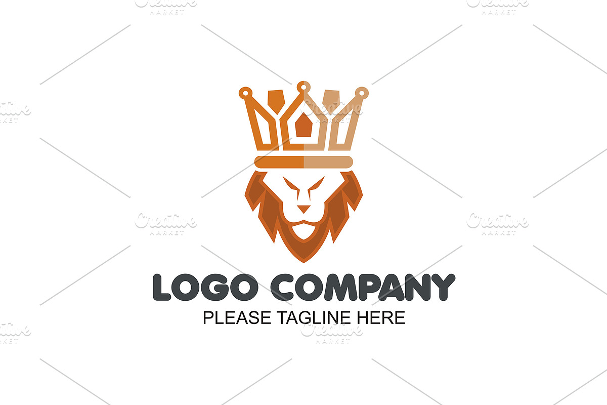 20 Logo Lion Templates Bundle, a Branding & Logo Template by Friendesigns (Photo 8 of 21)