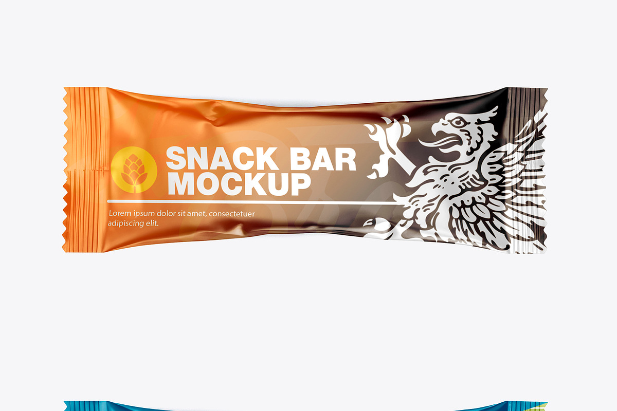 Snack Bar Mockup, a Product Mockup by OneVectorStock (Photo 2 of 2)