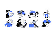 People and Business, a Person Illustration by PureSolution (Thumbnail 5 of 6)