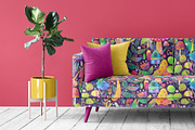 Funny Mushrooms Pattern | Floral, a Pattern Graphic by Velliniki (Thumbnail 4 of 10)