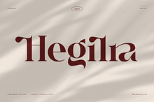 Hegilra – Modern Elegant Serif Font