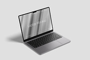 Laptop Mockup, a Mac Mockup by Lxadesign (Thumbnail 8 of 9)
