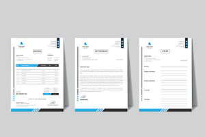 Branding Stationery Suite Layout