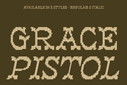 CS Mexico Stitched, a Serif Font by Craft Supply Co. (Thumbnail 3 of 8)