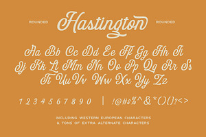 Hastington Script