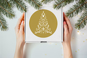 Christmas Ornaments Set, a Decorative Illustration by lenlis (Thumbnail 11 of 13)